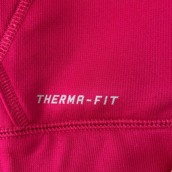 Nike - therma-fit pink and neon yelllow sweater - Picture 6 of 10